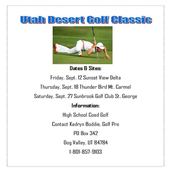 Desktop Publishing: Golf Flyer
